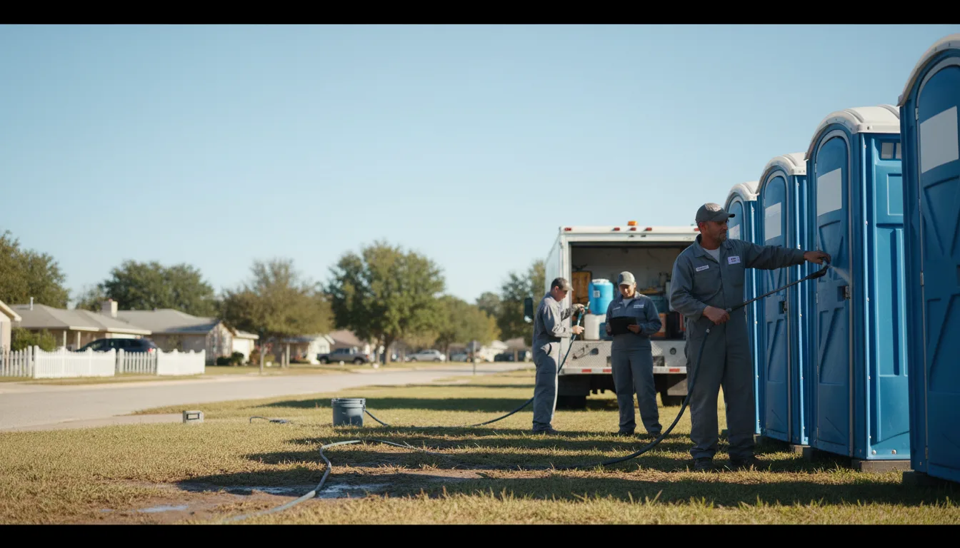 Long-Term Portable Toilet Rental in Muncie, IN near me